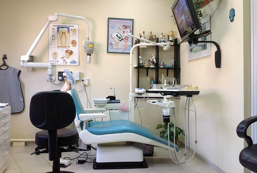 חדר טיפולים מרפאת שיניים